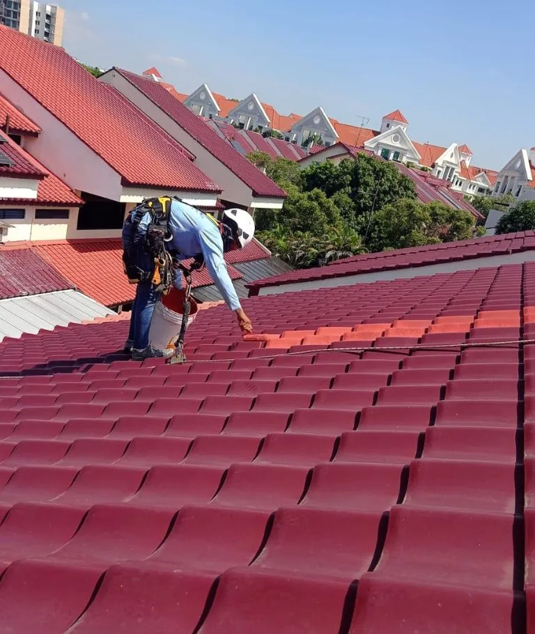 Roof waterproofing in Singapore