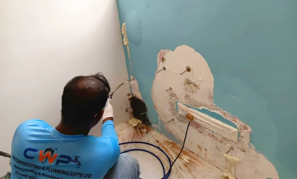 Polyurethane liquid roof waterproofing