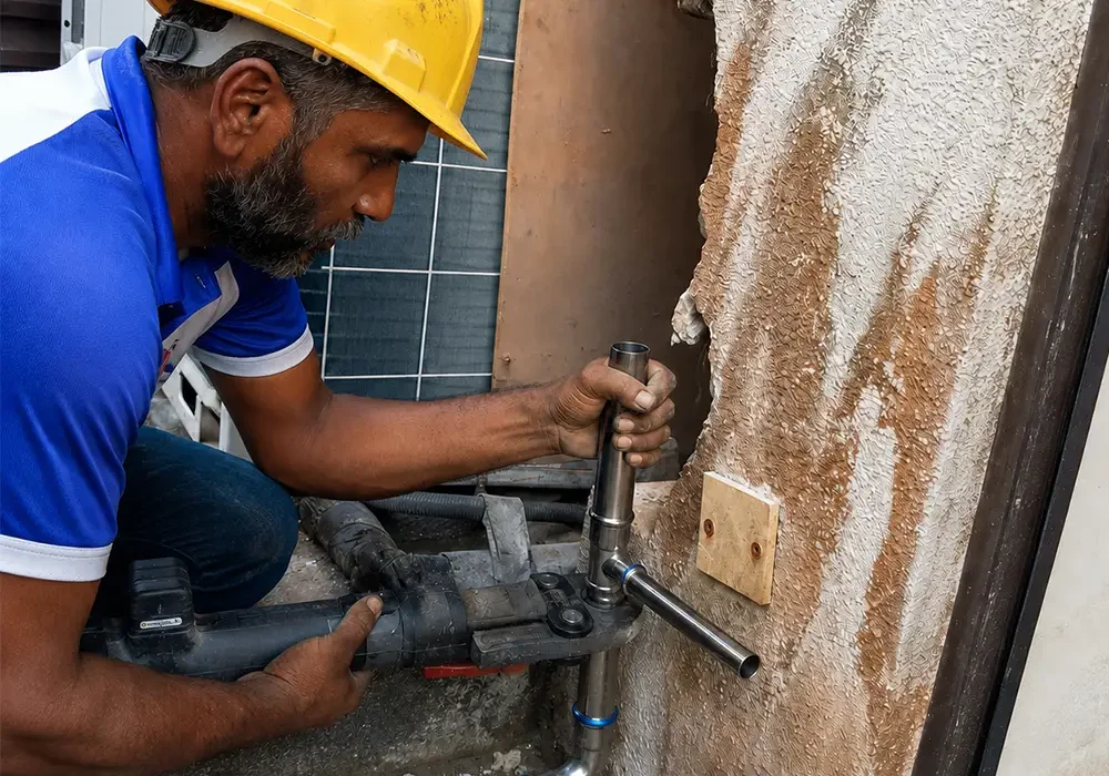 Pipe Penetration Leakage