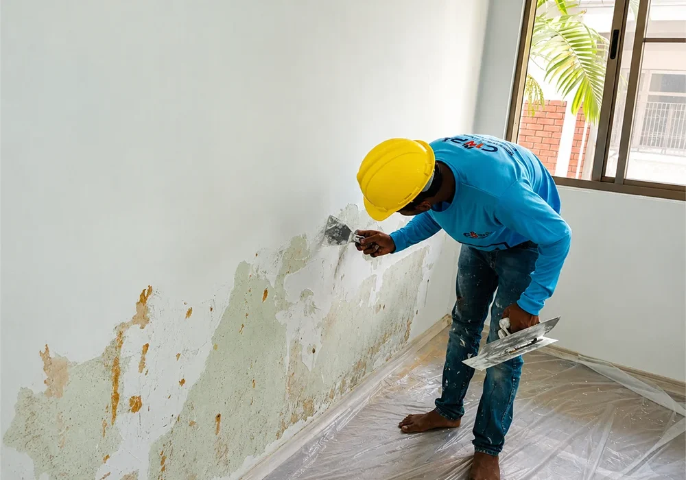 Wall Seepage Repair